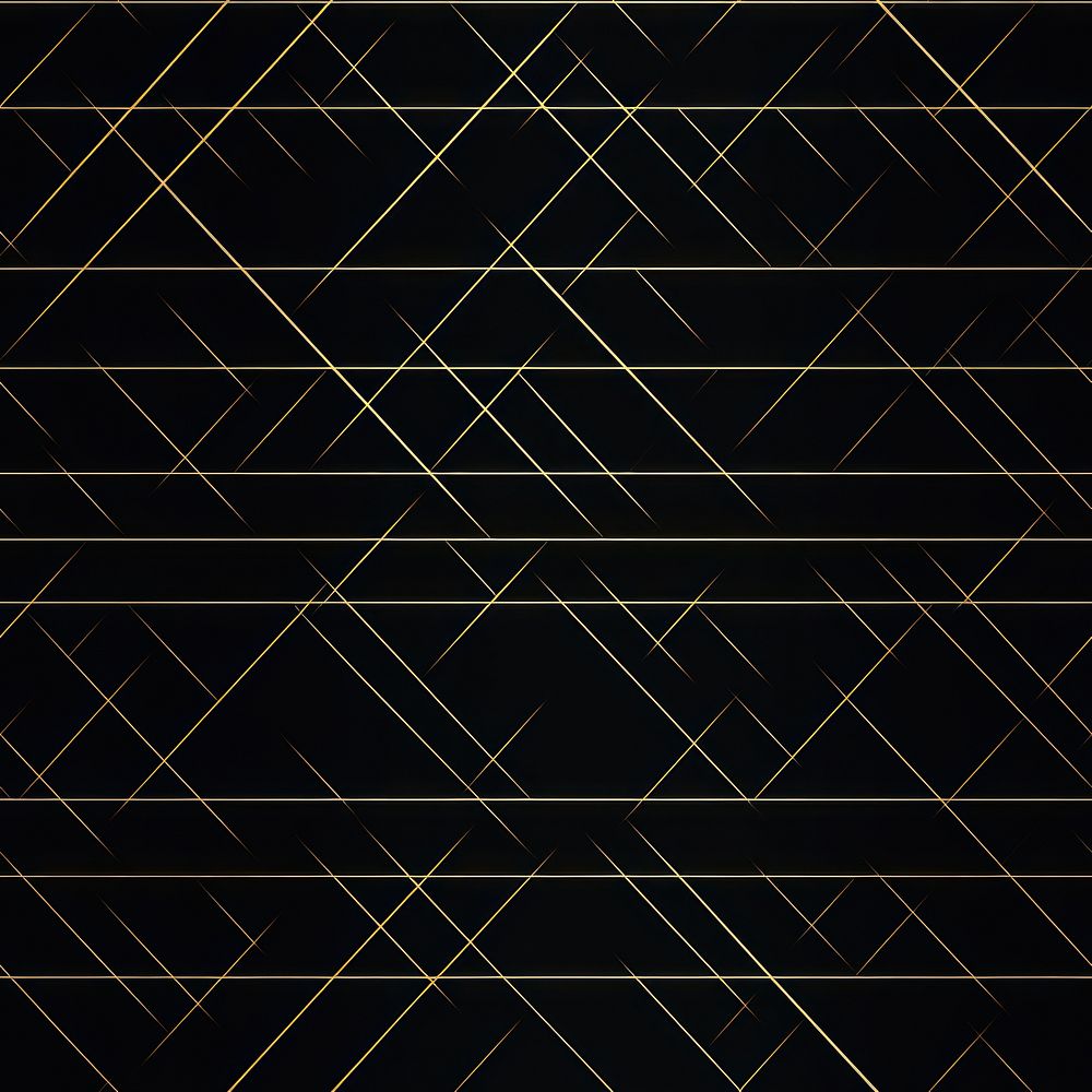 Black and gold grid pattern backgrounds repetition technology. 