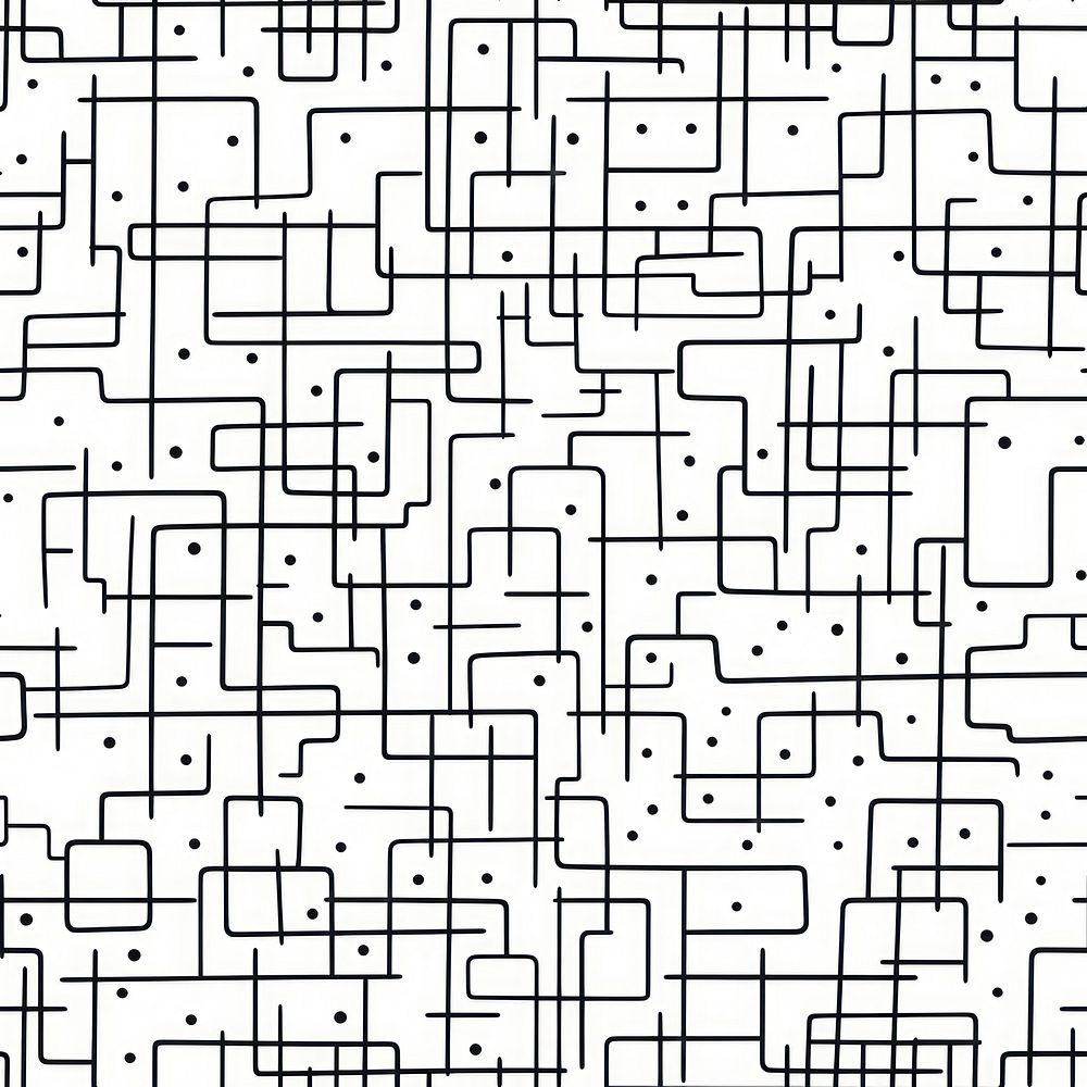 Doodle grid pattern backgrounds technology | Premium Photo Illustration ...