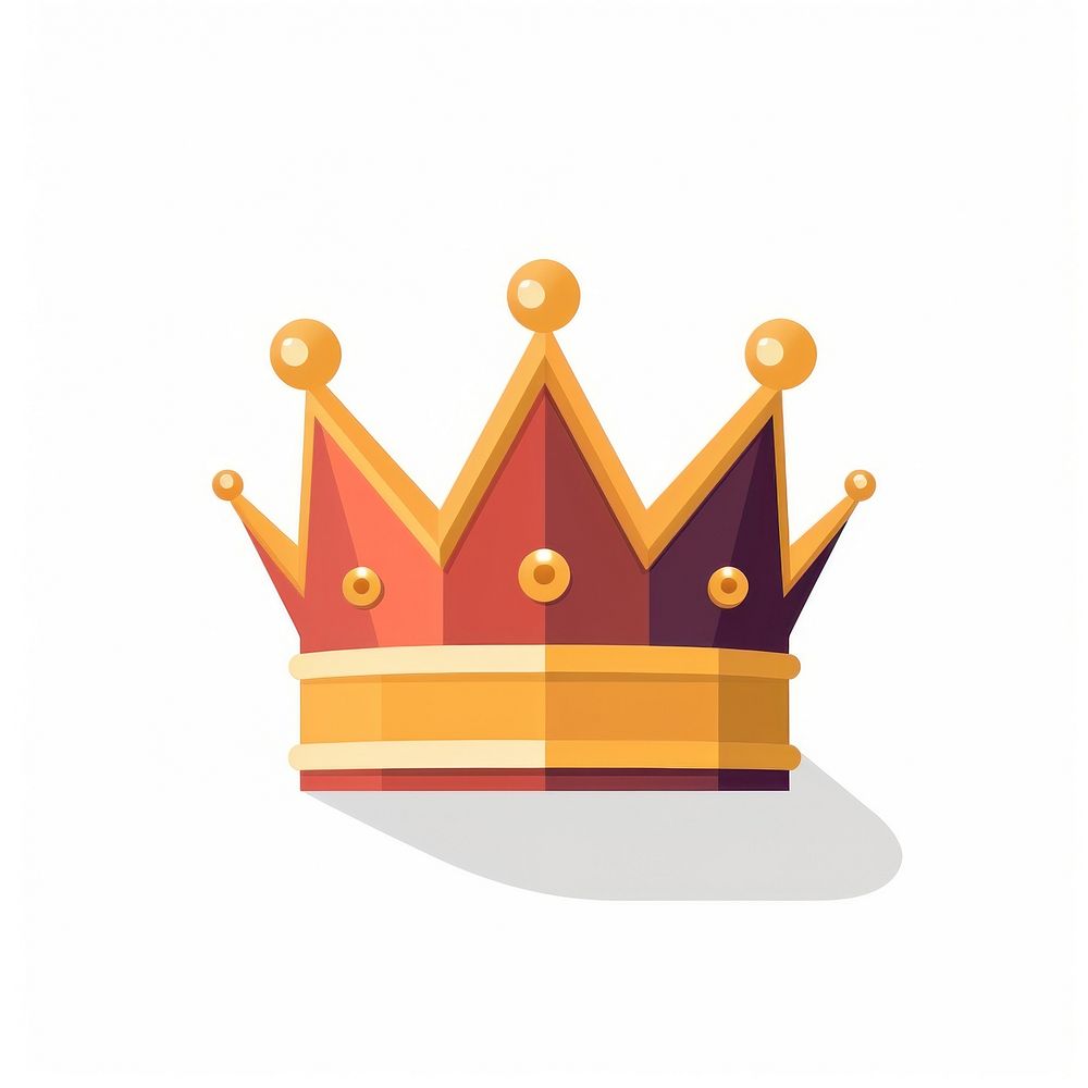 Crown white background accessories accessory. AI generated Image by rawpixel.