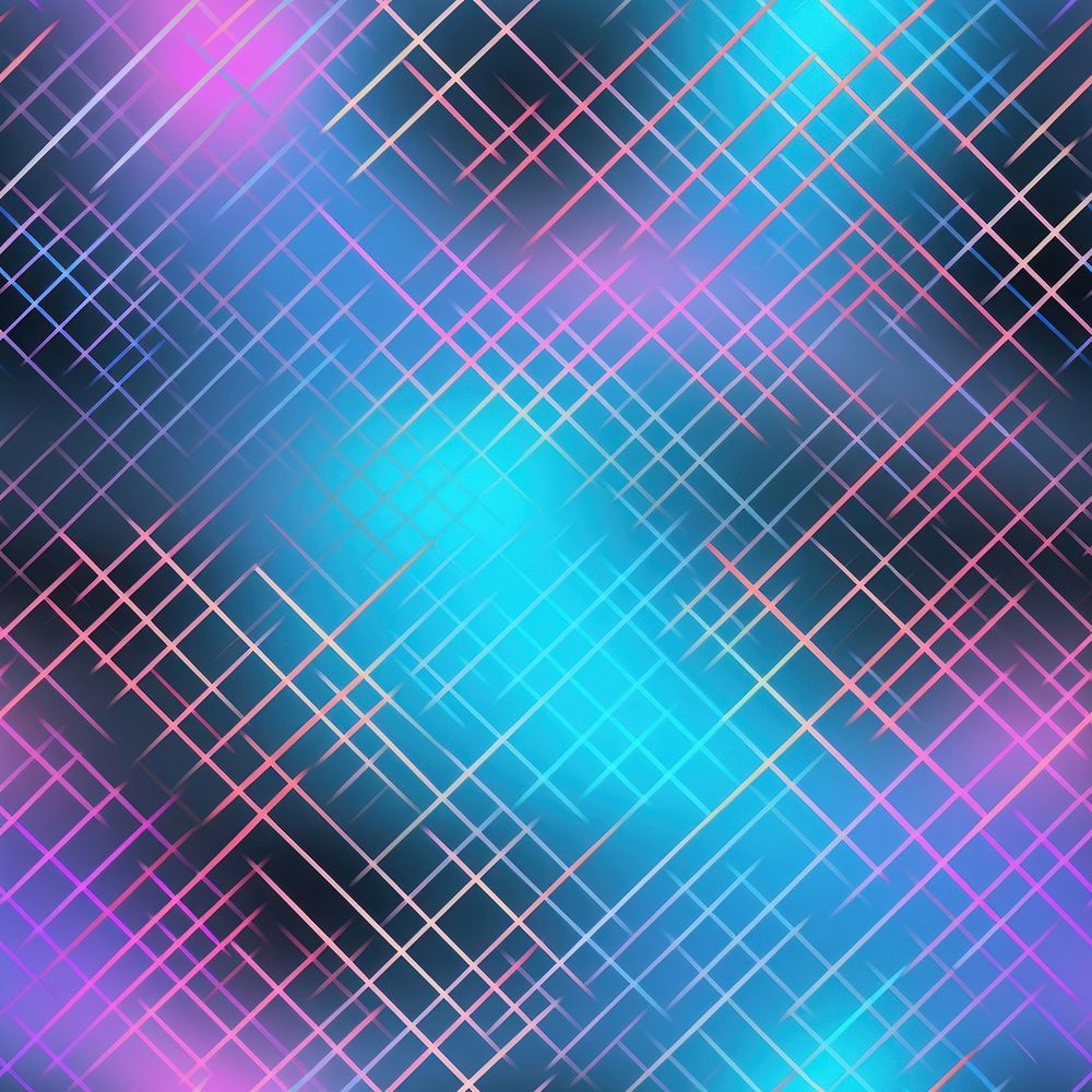 Hologram grid pattern backgrounds purple illuminated. AI generated Image by rawpixel.