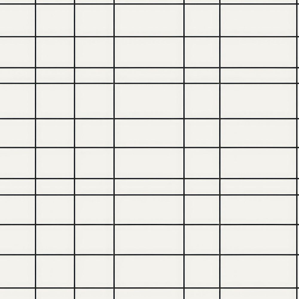 Grid pattern tile backgrounds white. AI generated Image by rawpixel.