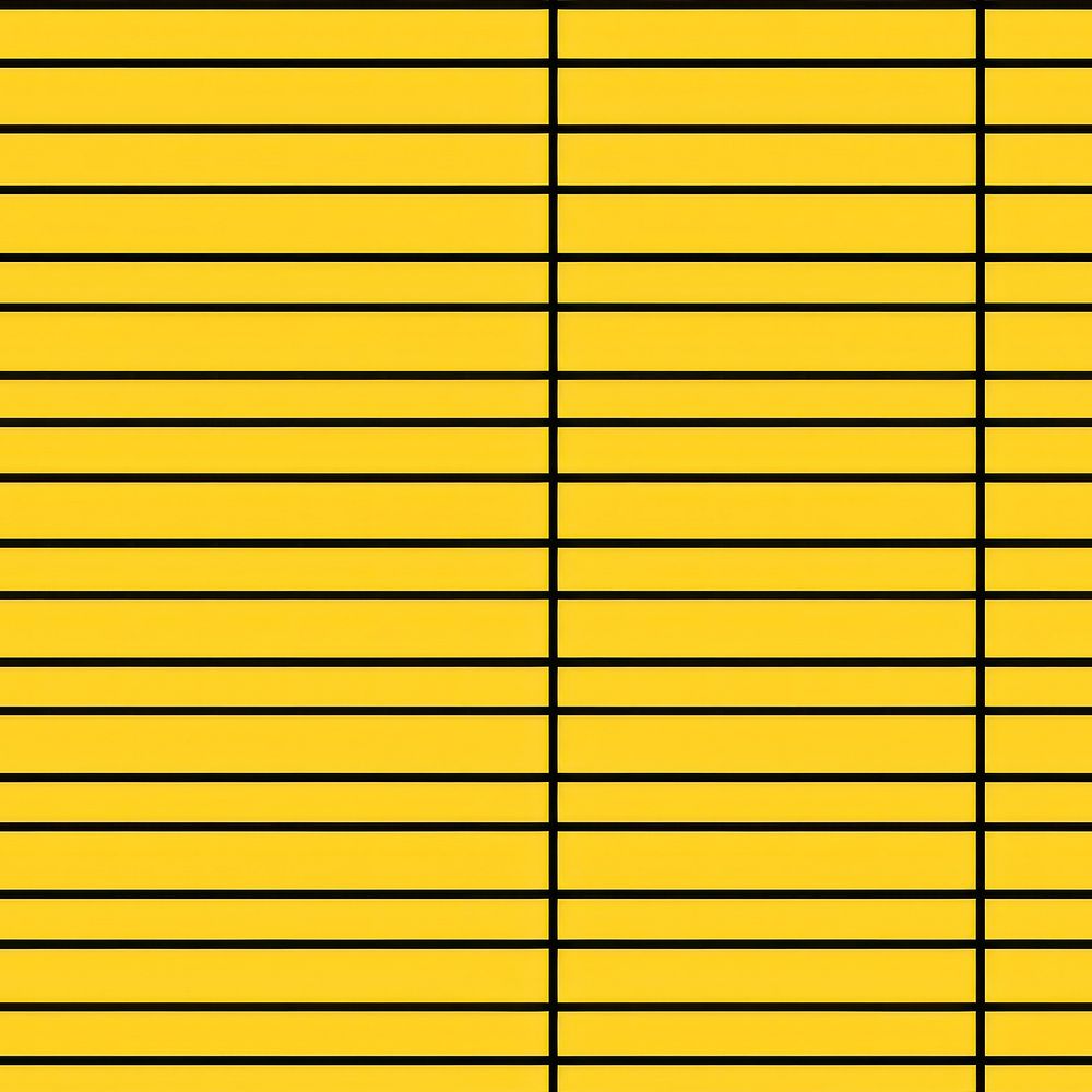 Grid pattern backgrounds yellow line. 