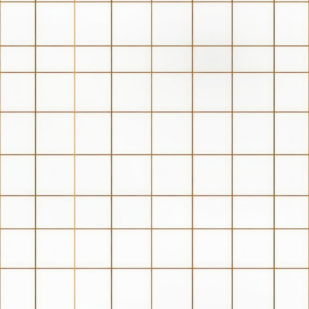 White and gold grid pattern tile backgrounds repetition. 