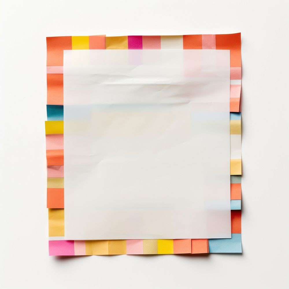 Note paper white background rectangle letterbox. AI generated Image by rawpixel.