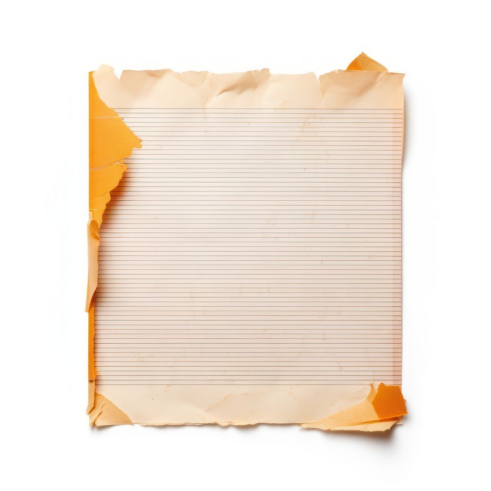 Scrap of note paper backgrounds white background rectangle. AI generated Image by rawpixel.