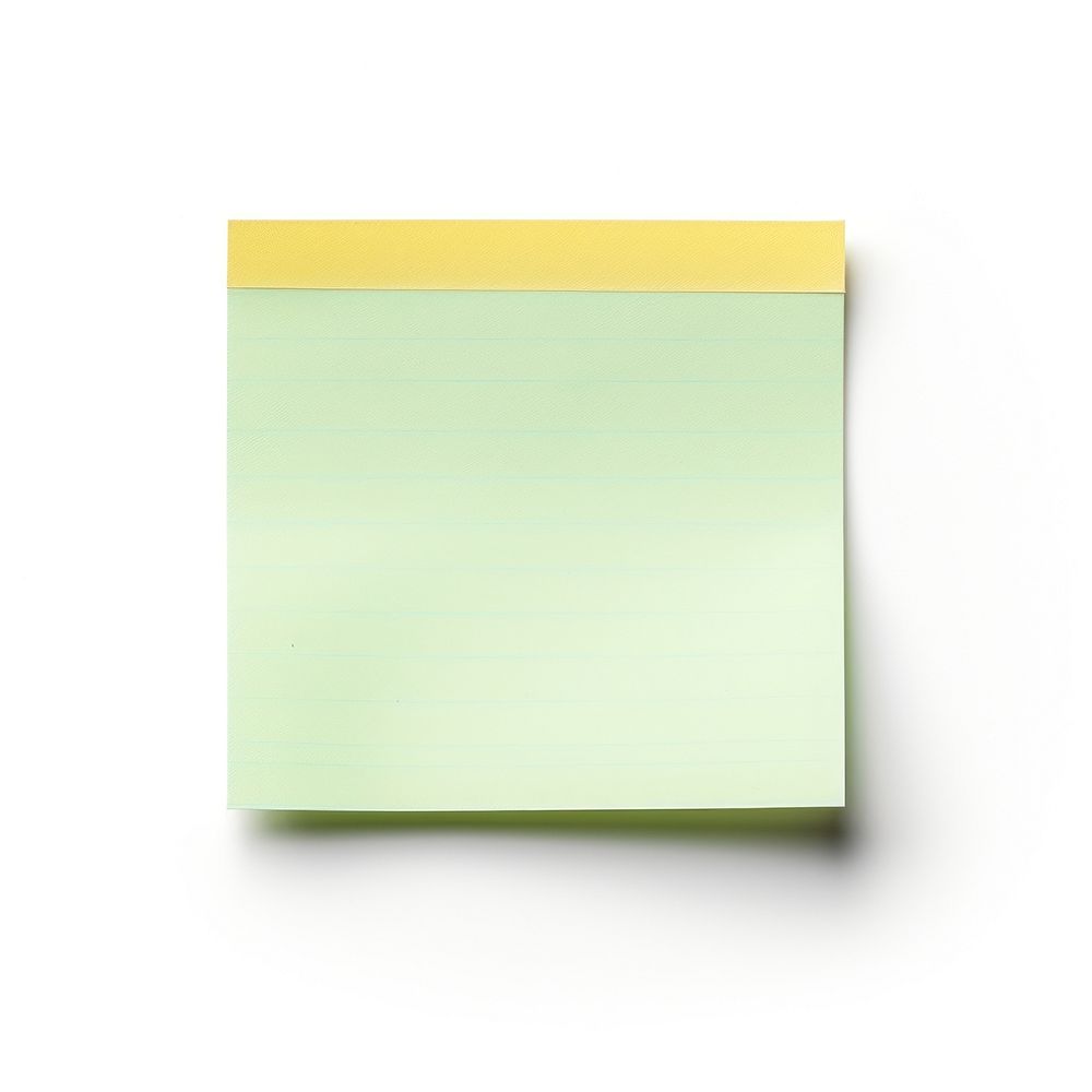 Sticky note paper green text. AI generated Image by rawpixel.