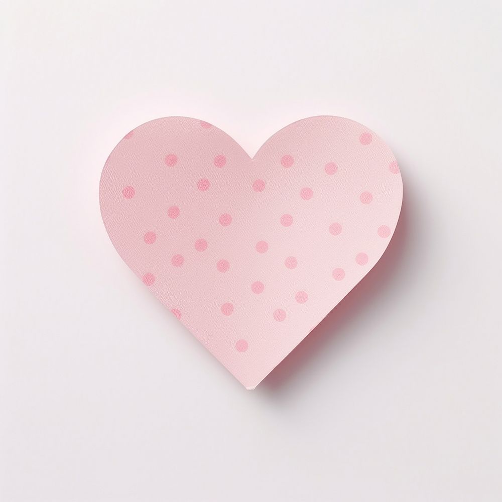 Sticky note pattern shape heart. AI generated Image by rawpixel.