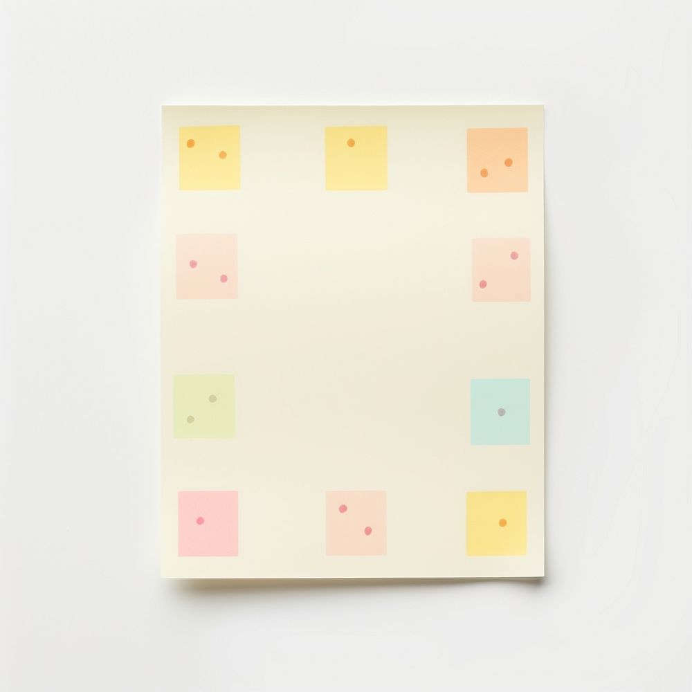 Portrait sticky note pattern paper white background. AI generated Image by rawpixel.