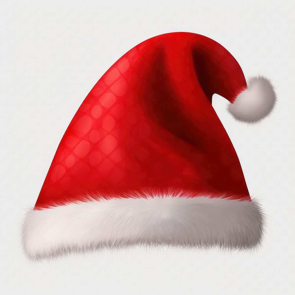 Hat christmas red santa claus. AI generated Image by rawpixel.