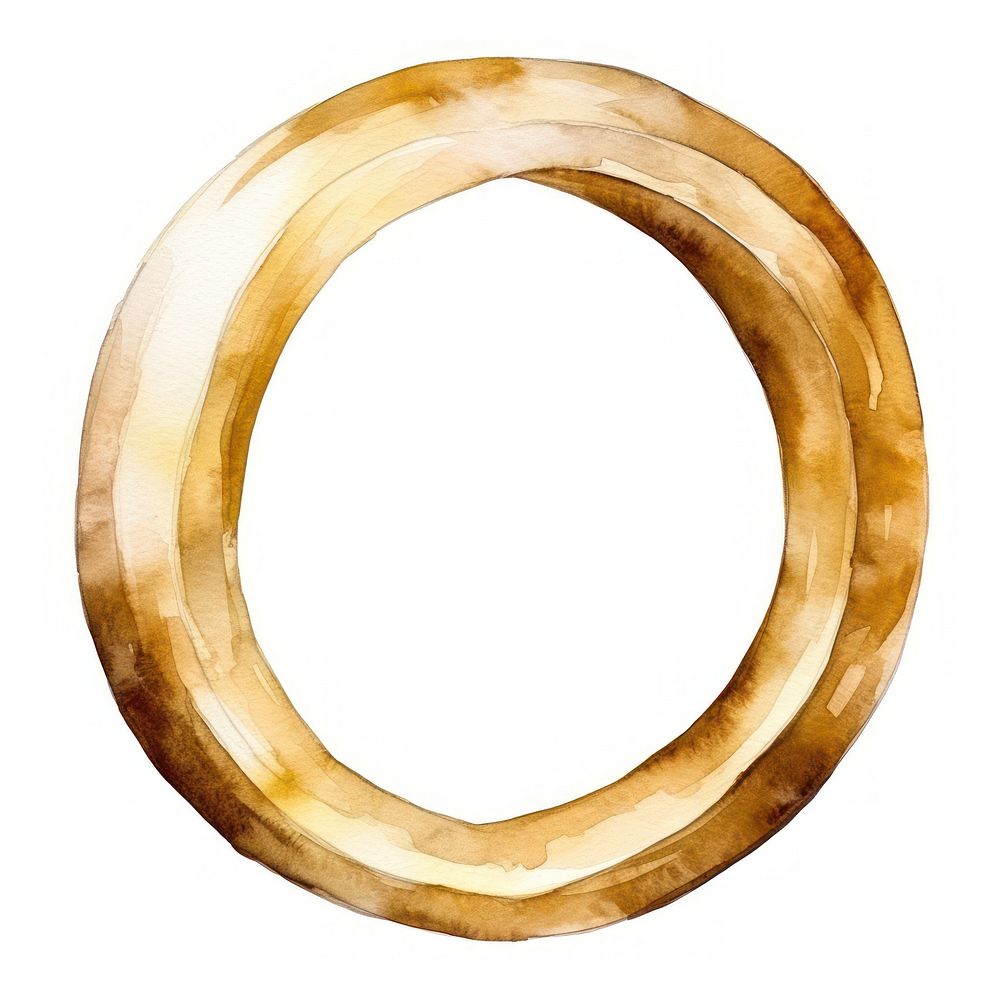 Ring gold jewelry shape. AI generated Image by rawpixel.