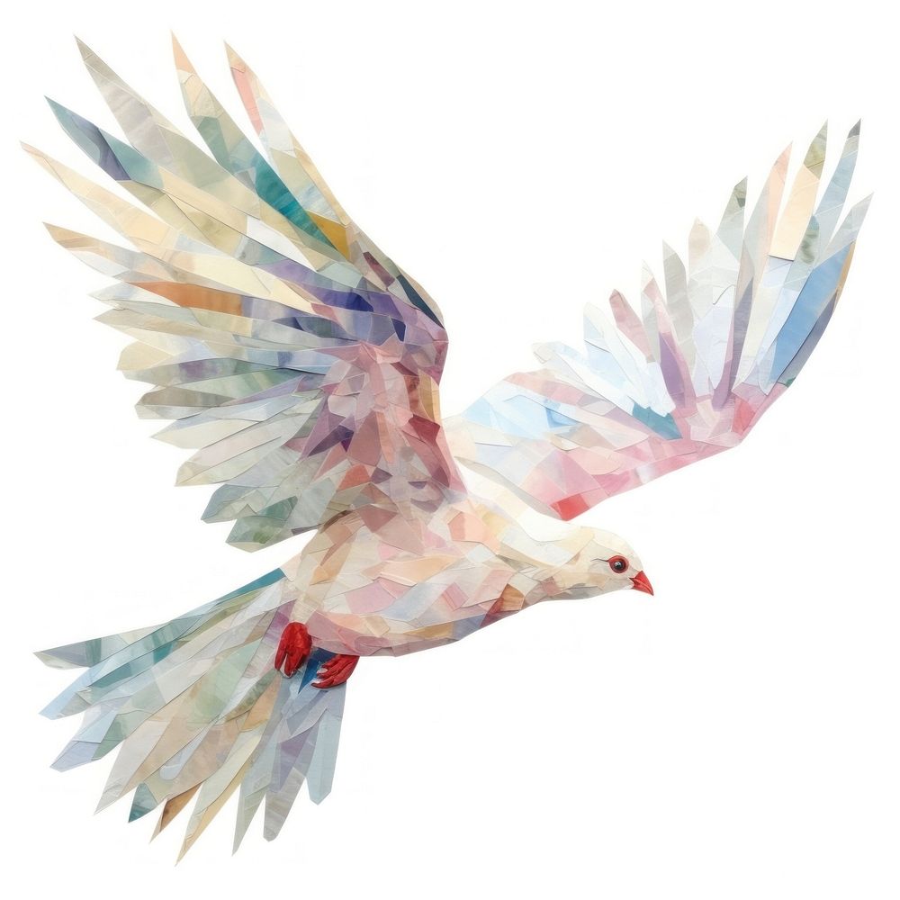 Dove animal flying bird. AI generated Image by rawpixel.