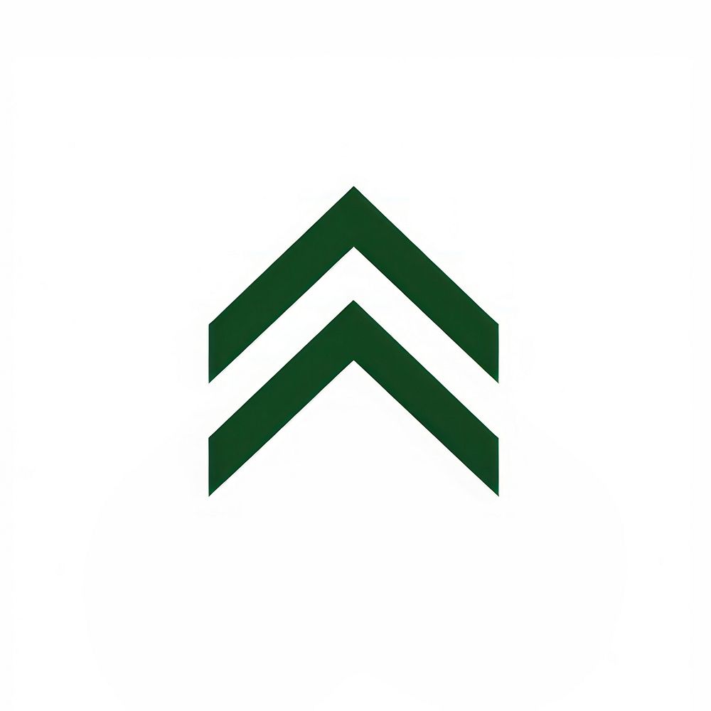 Arrow logo symbol shape. AI generated Image by rawpixel.