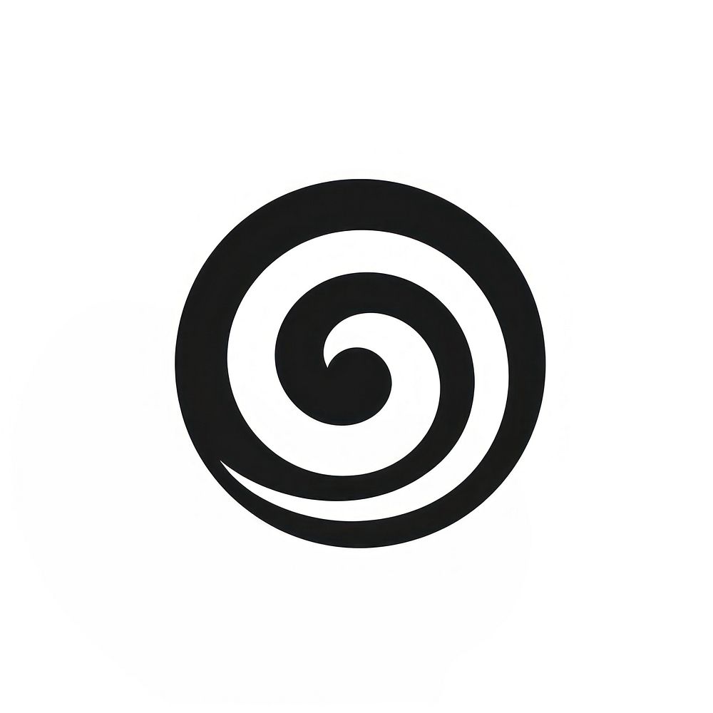 Music rhythm circle spiral white. AI generated Image by rawpixel.