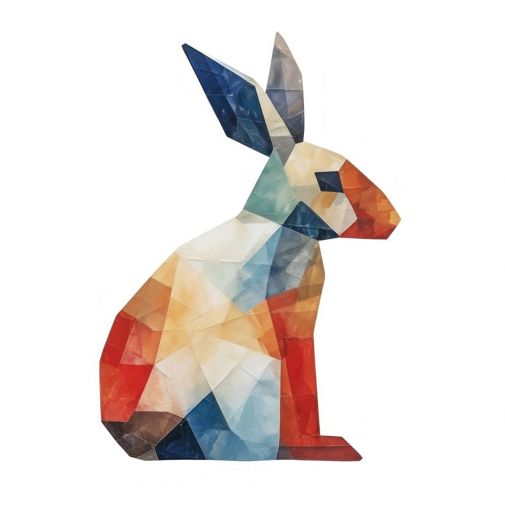 Rabbit mammal animal shape. AI generated Image by rawpixel.