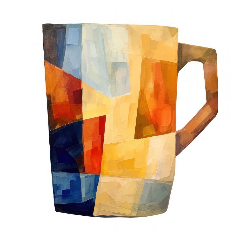 Coffee cup glass paint drink. AI generated Image by rawpixel.