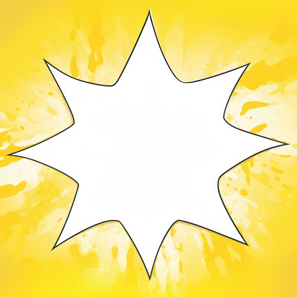 Star backgrounds yellow paper. AI generated Image by rawpixel.