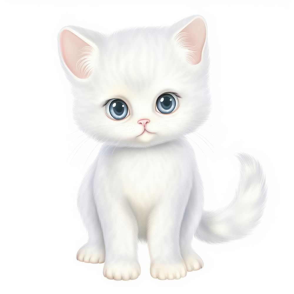 Baby cat animal mammal kitten. AI generated Image by rawpixel.