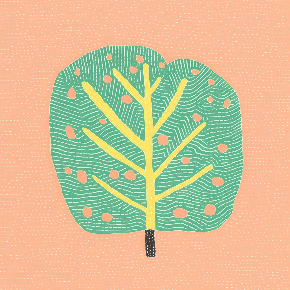 Monstera pattern plant leaf. AI generated Image by rawpixel.