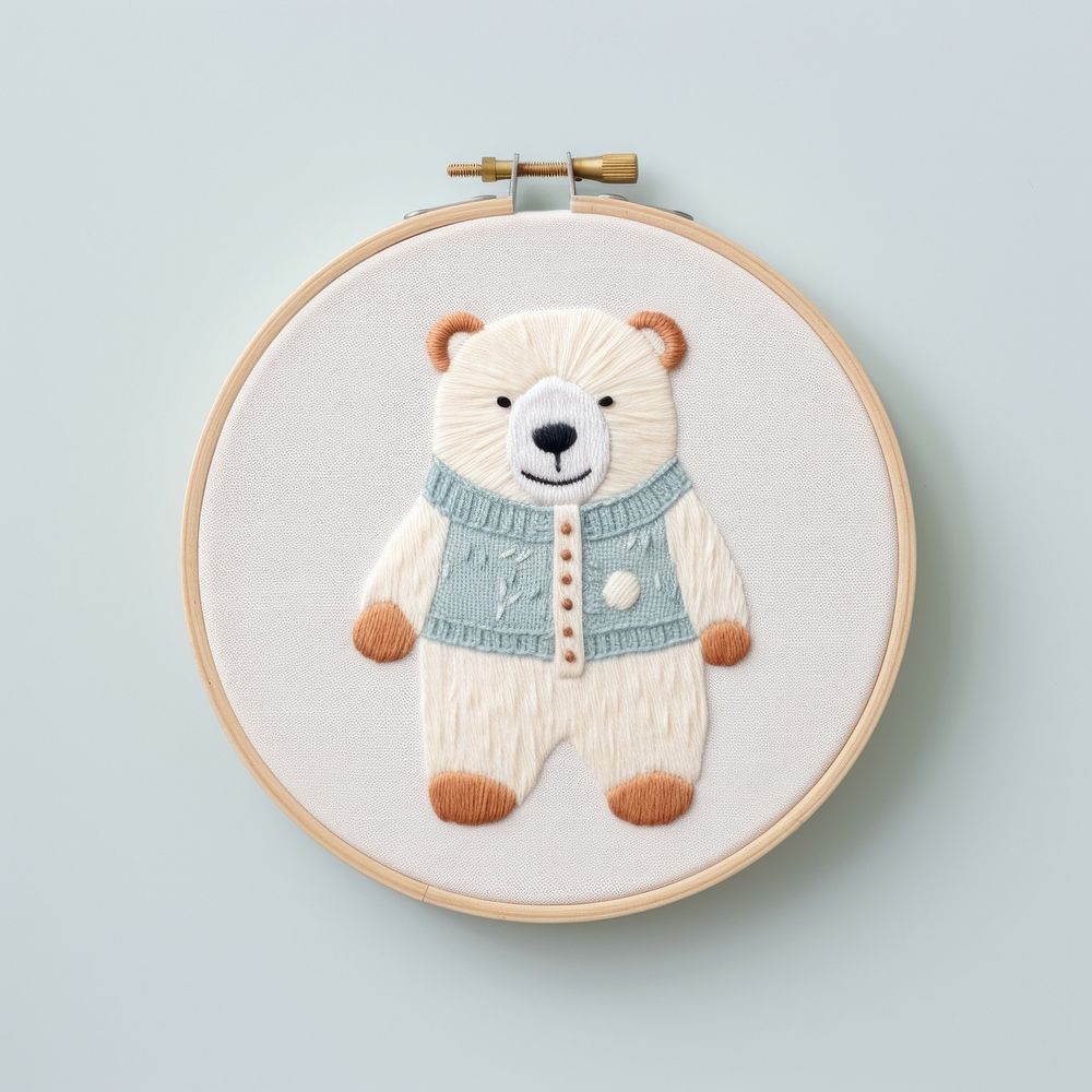 Embroidery textile pattern craft. AI generated Image by rawpixel.