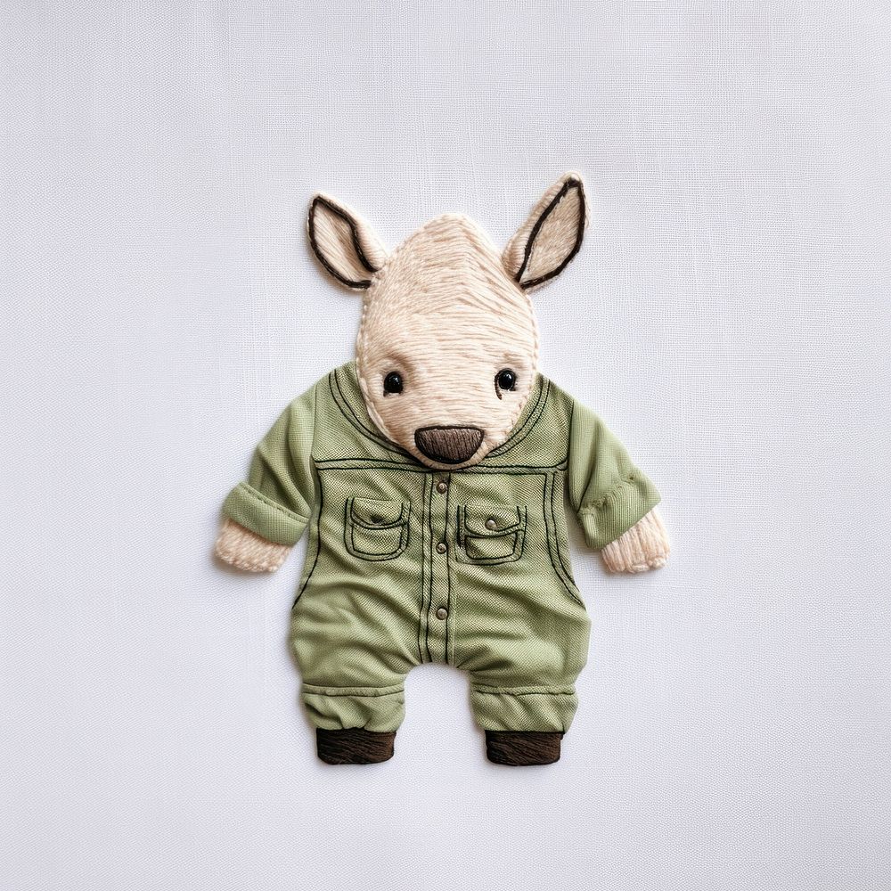 Rhinoceros textile mammal cute. AI generated Image by rawpixel.