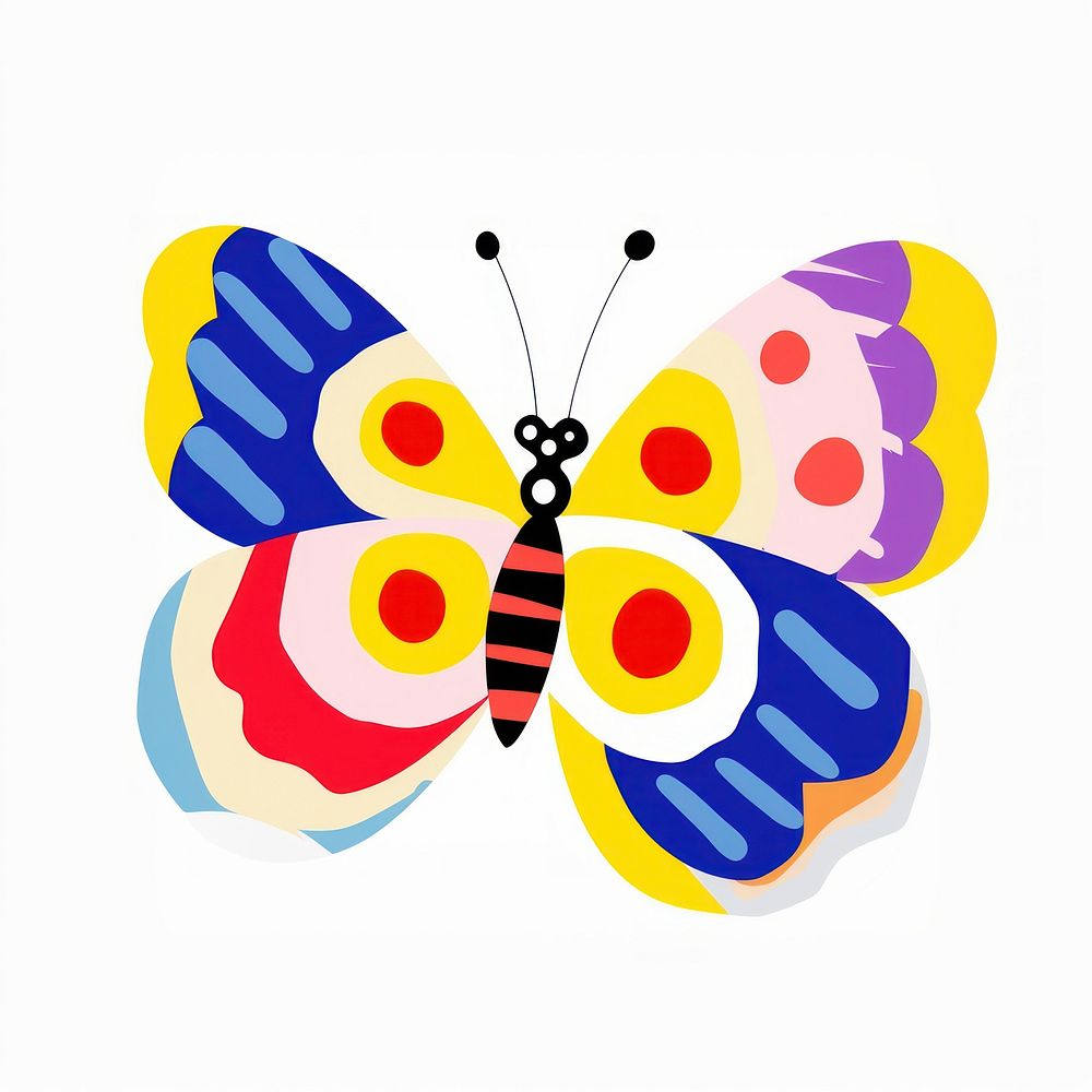 Butterfly outdoors graphics animal. AI generated Image by rawpixel.