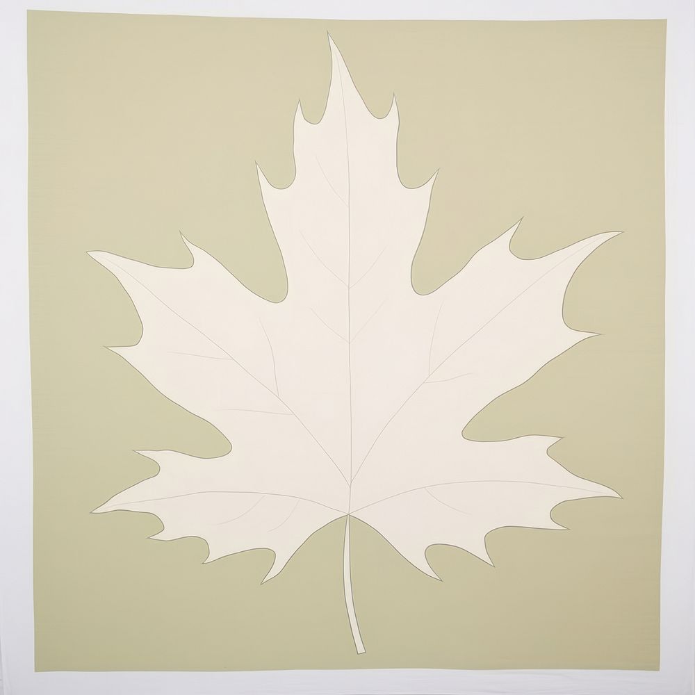 Abstract maple leaf plant tree creativity. AI generated Image by rawpixel.