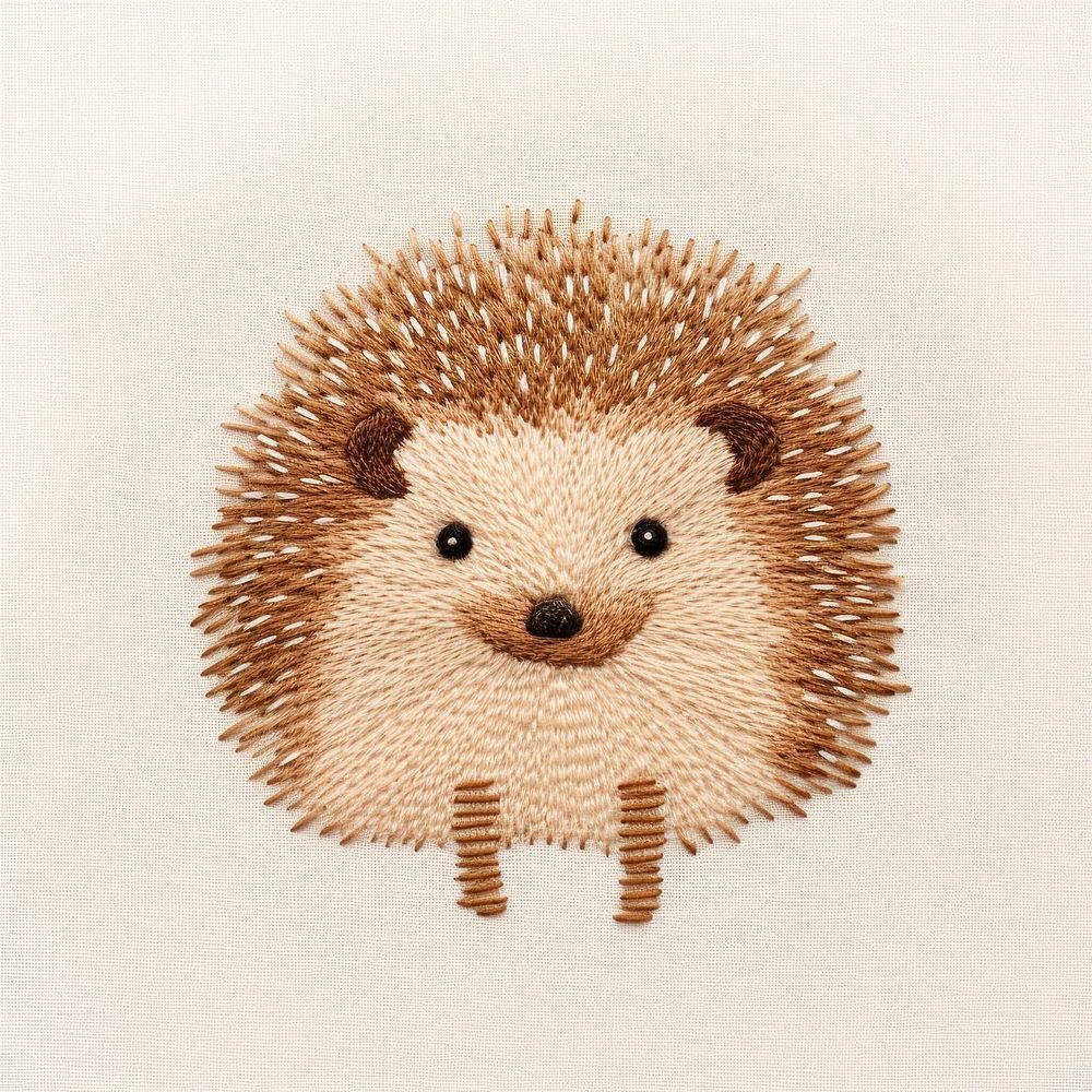 Hedgehog mammal animal cute. AI generated Image by rawpixel.