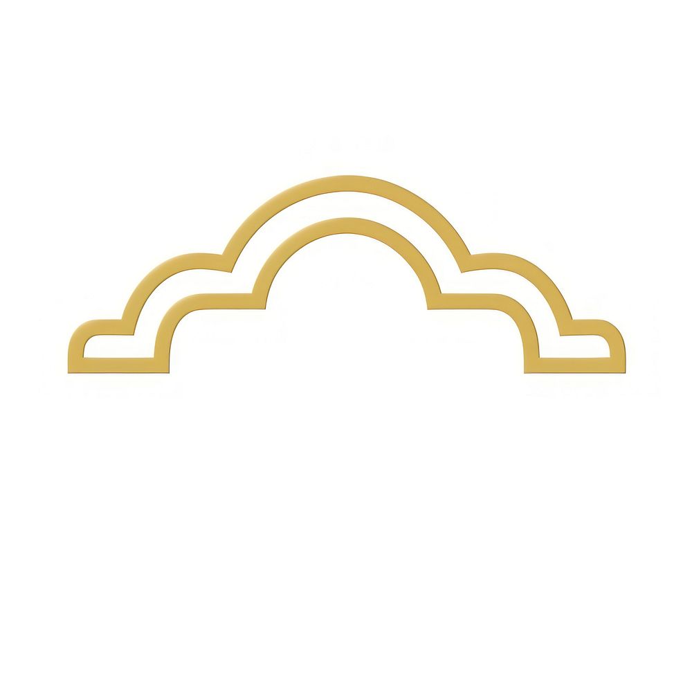 Chinese cloud icon logo white background architecture. AI generated Image by rawpixel.