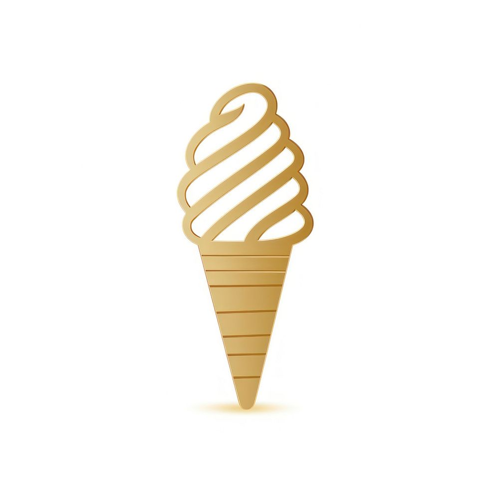 Icecream icon dessert food cone. AI generated Image by rawpixel.