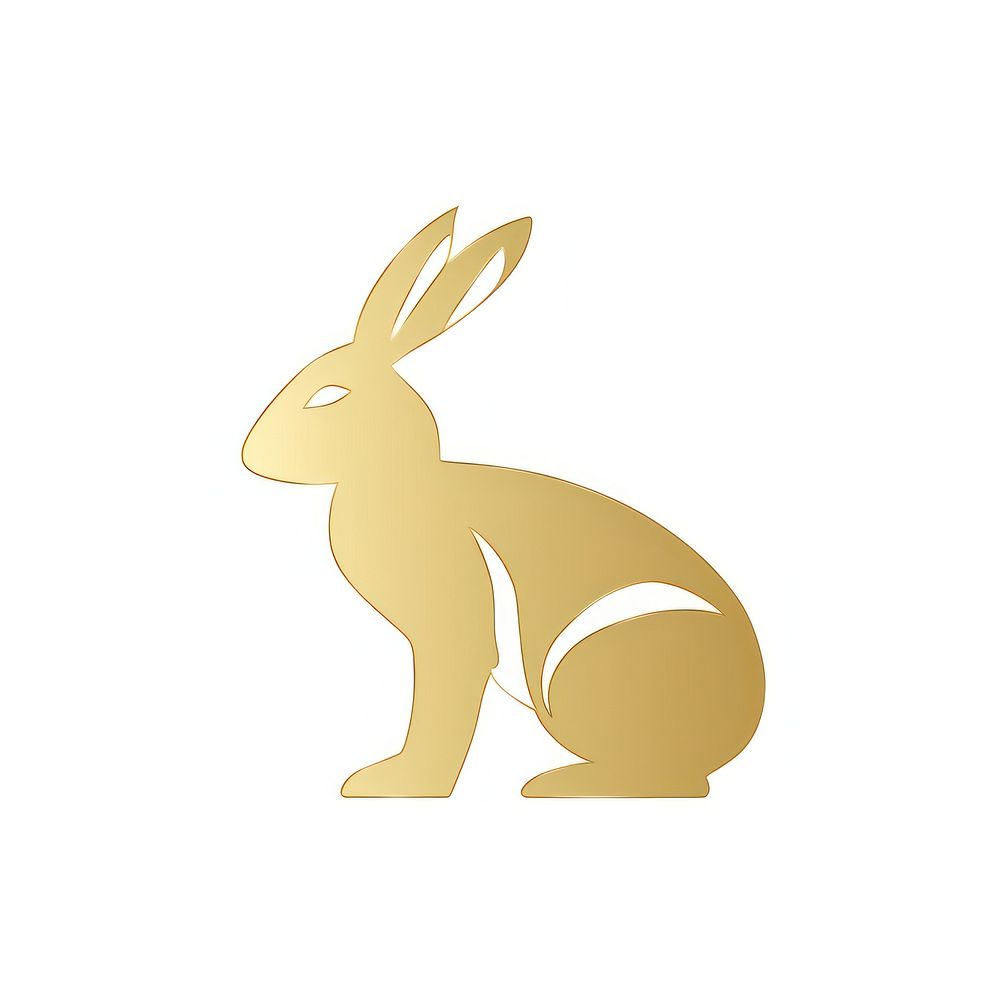 Rabbit icon animal rodent mammal. AI generated Image by rawpixel.