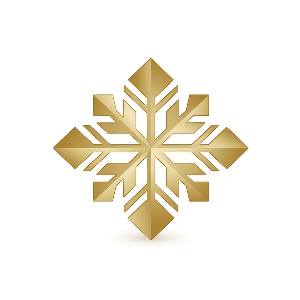 Snowflake icon decoration symbol white. AI generated Image by rawpixel.