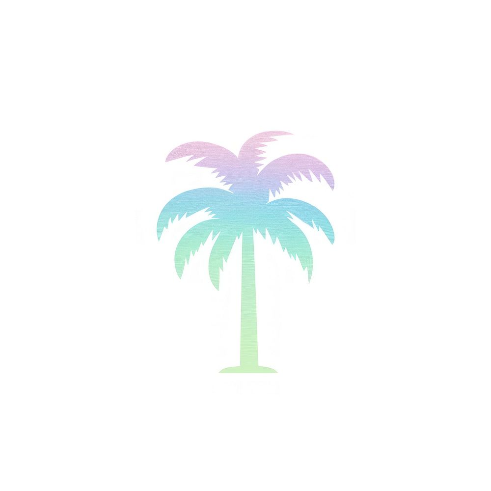 Coconut treee icon plant white background vegetation. AI generated Image by rawpixel.