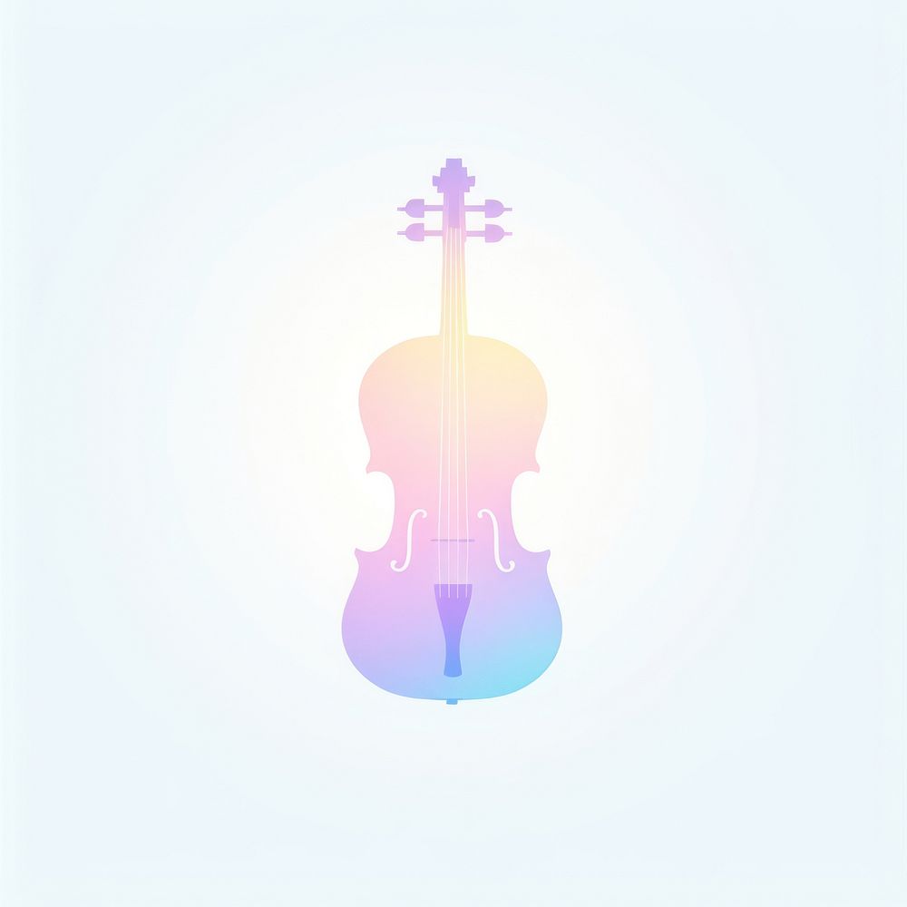 Violin icon guitar cello performance. AI generated Image by rawpixel.