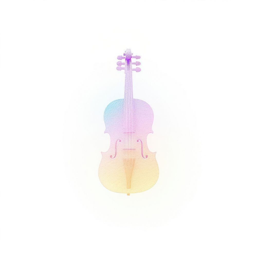 Violin icon guitar cello white background. AI generated Image by rawpixel.