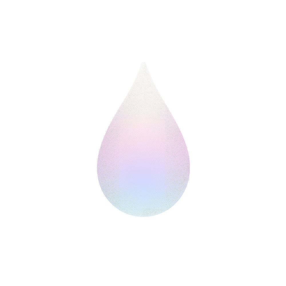 Water drop icon white background simplicity abstract. AI generated Image by rawpixel.