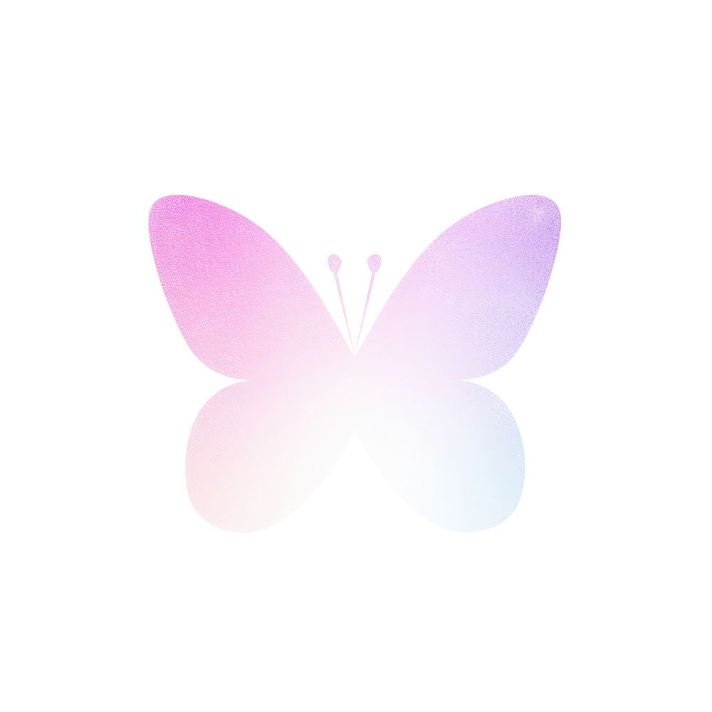 Butterfly icon purple nature petal. AI generated Image by rawpixel.