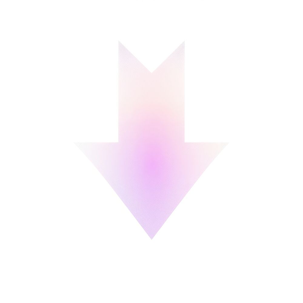 Arrow icon symbol white background illuminated. AI generated Image by rawpixel.