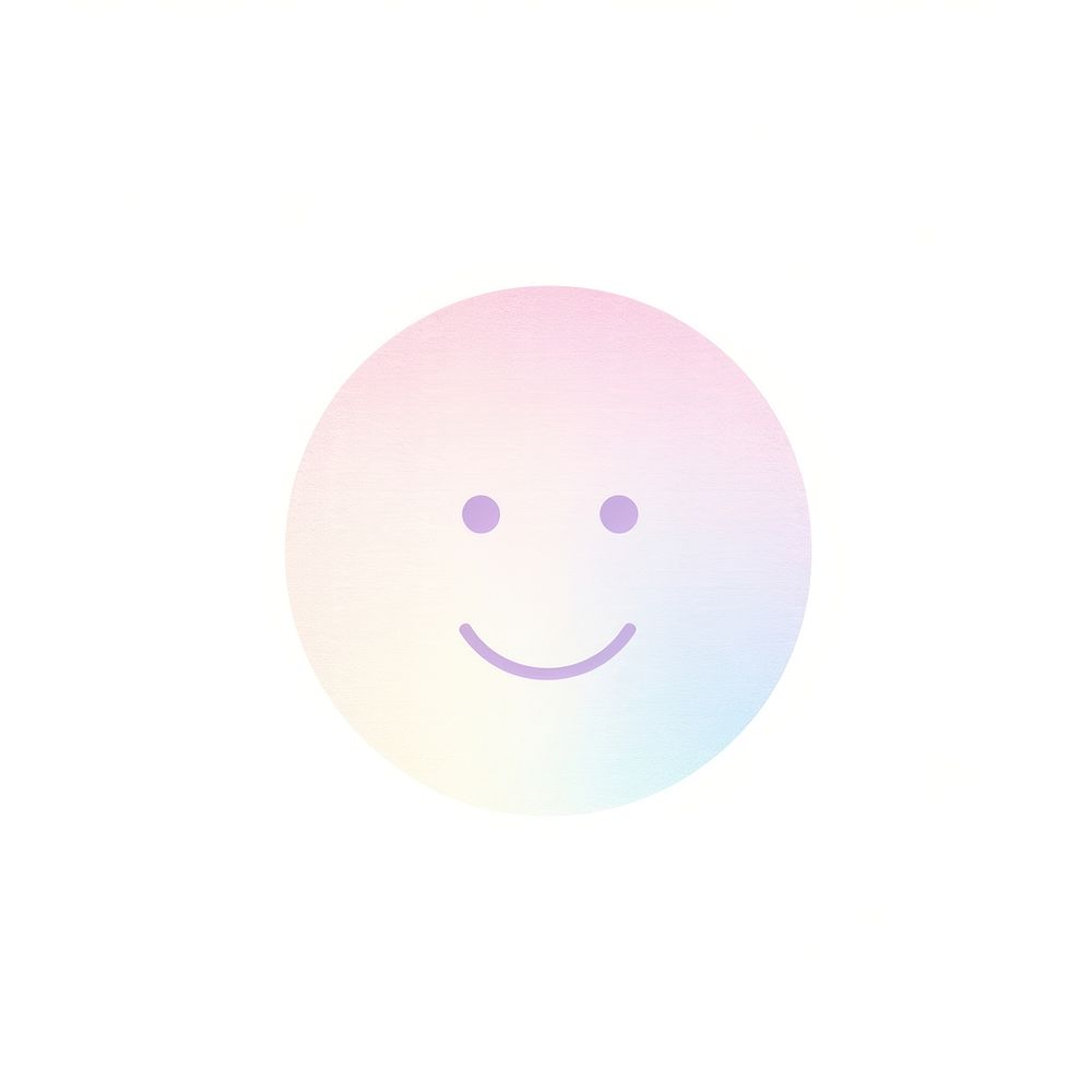 Happy emotion icon purple anthropomorphic creativity. AI generated Image by rawpixel.
