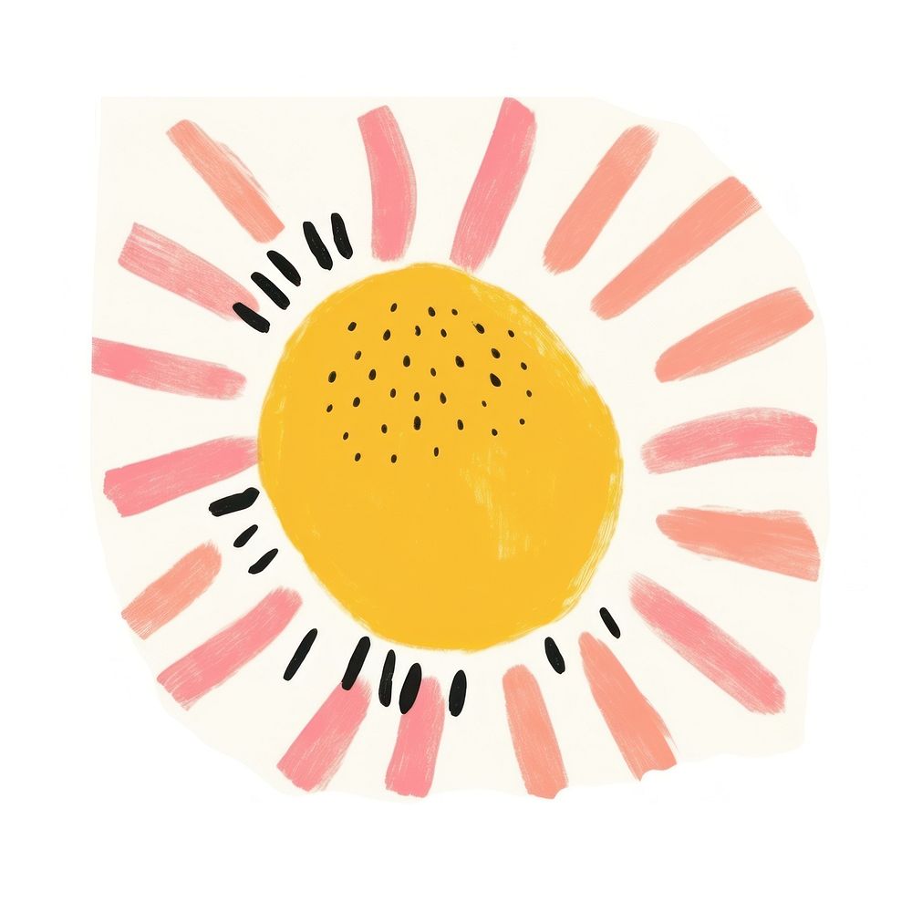 Sun art creativity painting. AI generated Image by rawpixel.