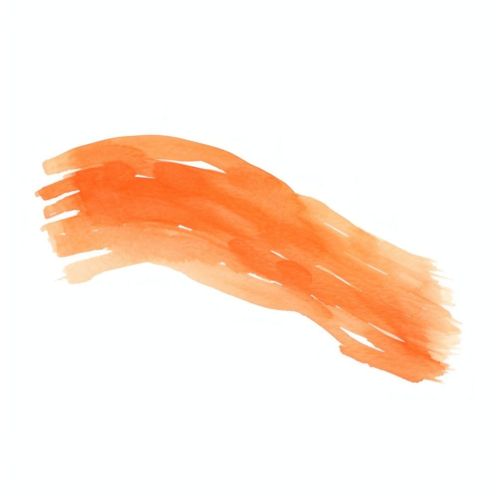 Orange wave brush backgrounds paint stain. AI generated Image by rawpixel.