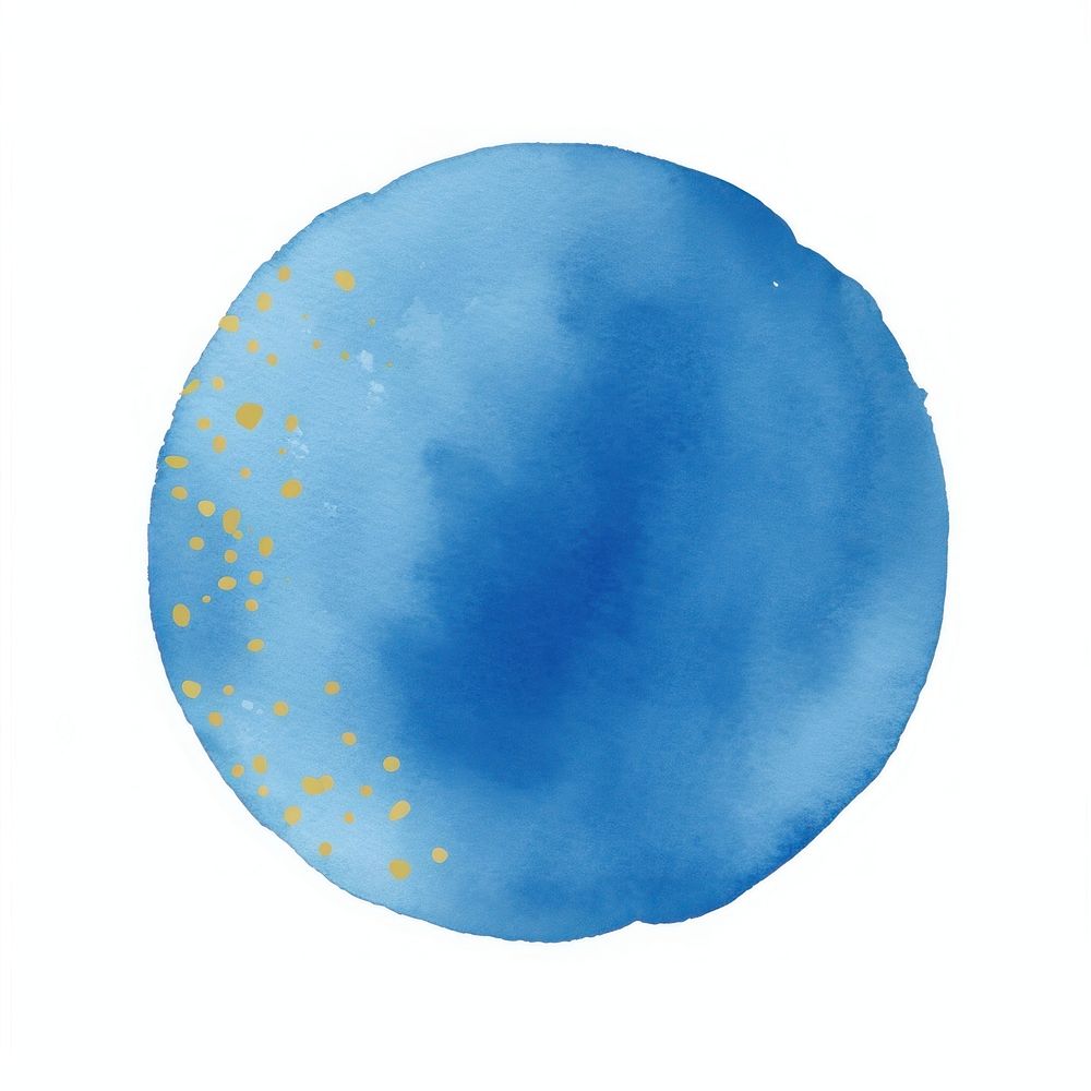 Blue circle shape white background astronomy outdoors. AI generated Image by rawpixel.