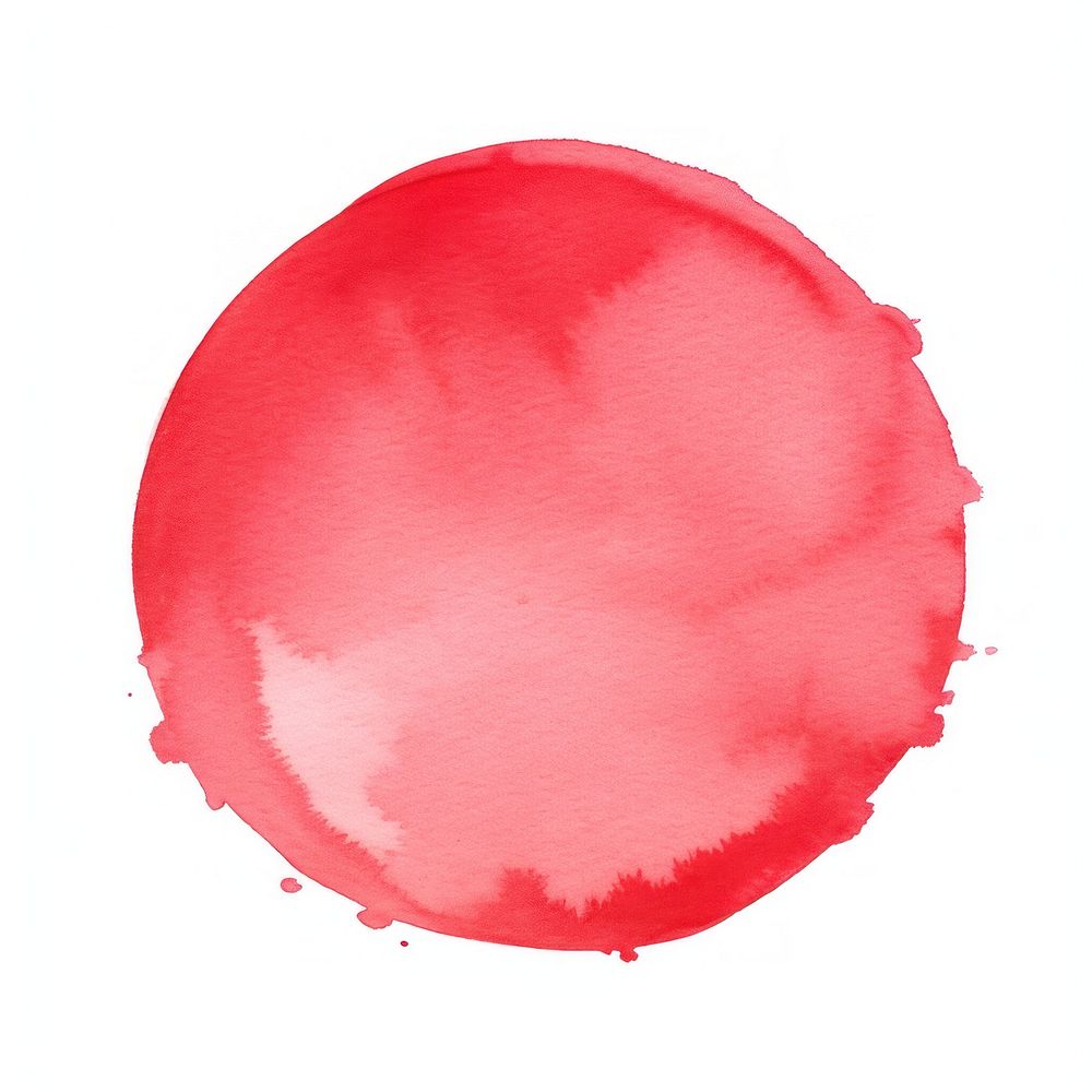 Crimson circle shape backgrounds paint petal. AI generated Image by rawpixel.
