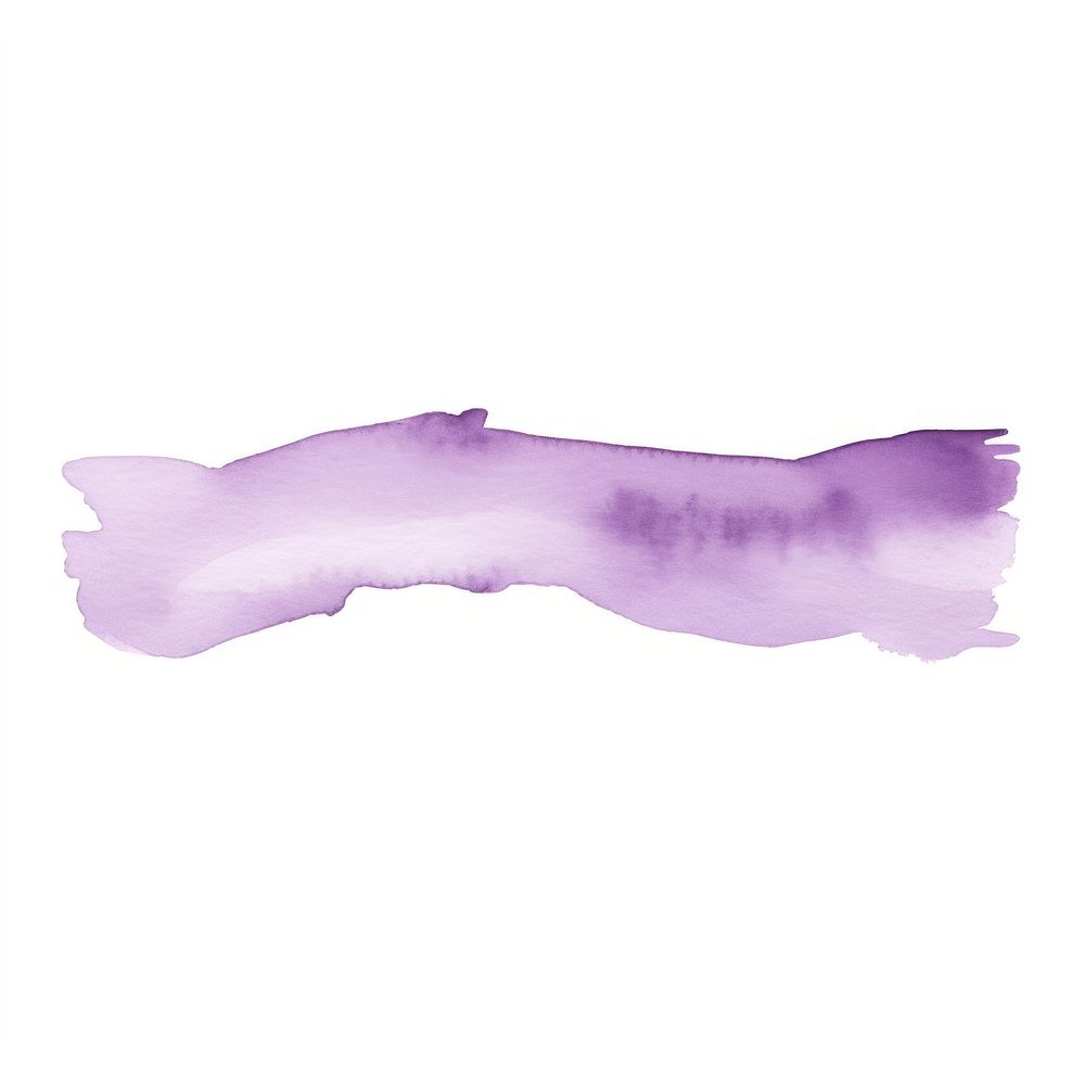 Purple wave brush backgrounds paint white background. AI generated Image by rawpixel.