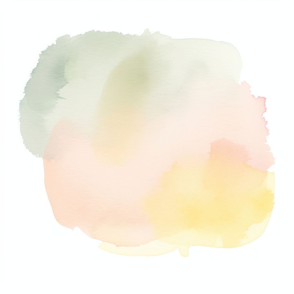 Pastel backgrounds painting white background. AI generated Image by rawpixel.
