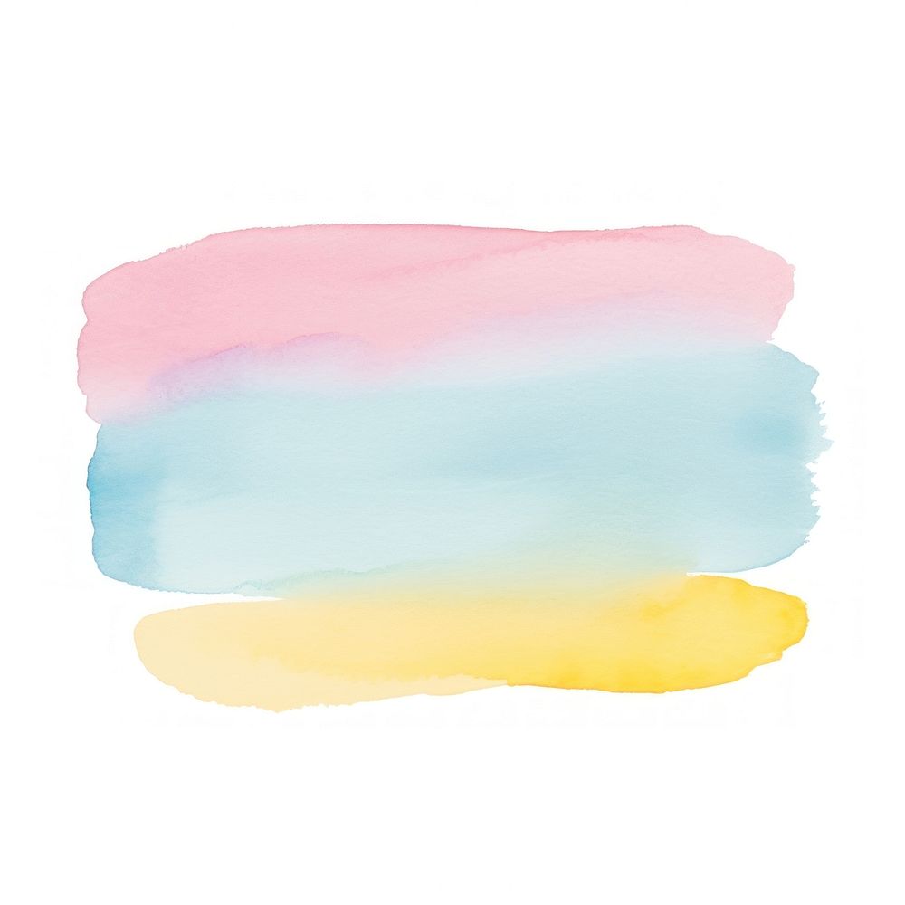 Pastel backgrounds painting white background. AI generated Image by rawpixel.