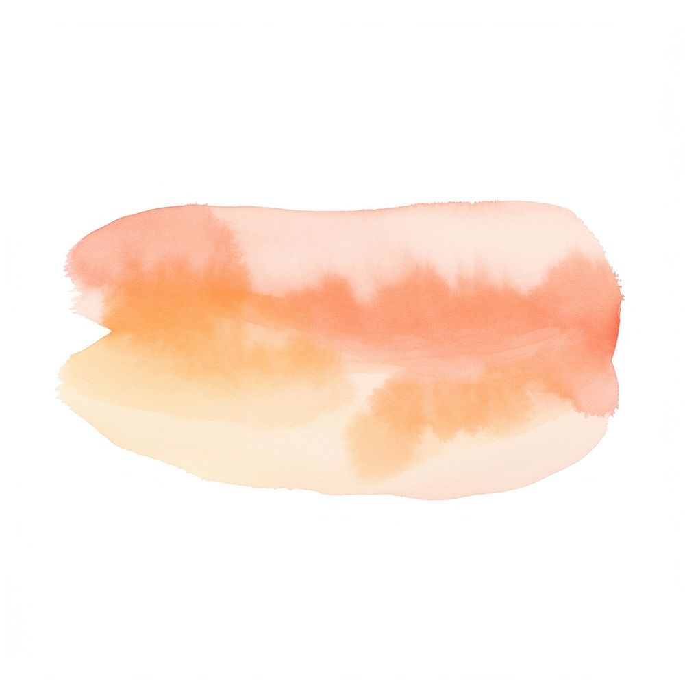 Peach paint white background rectangle. AI generated Image by rawpixel.