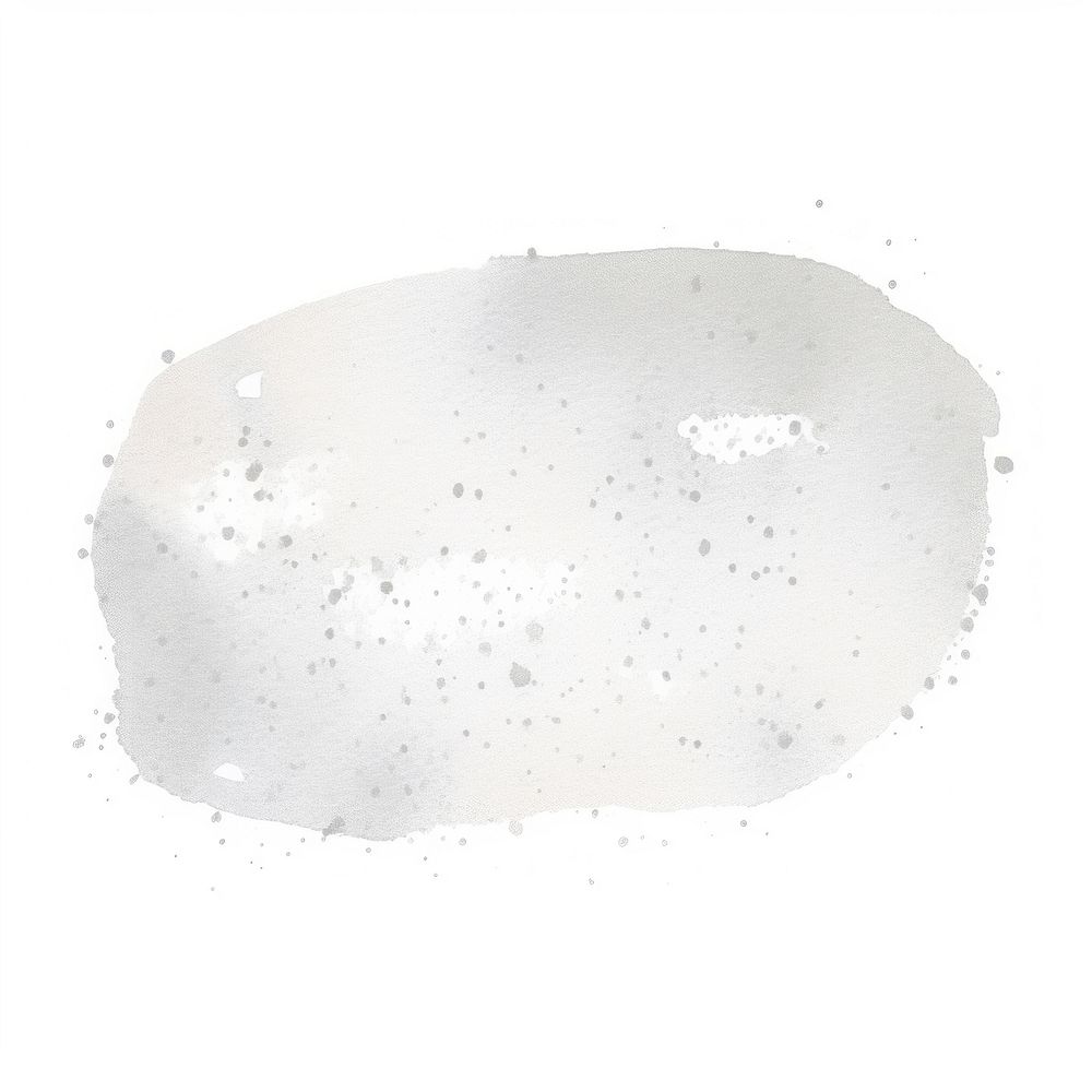 Silver glitter stains white background splattered astronomy. AI generated Image by rawpixel.