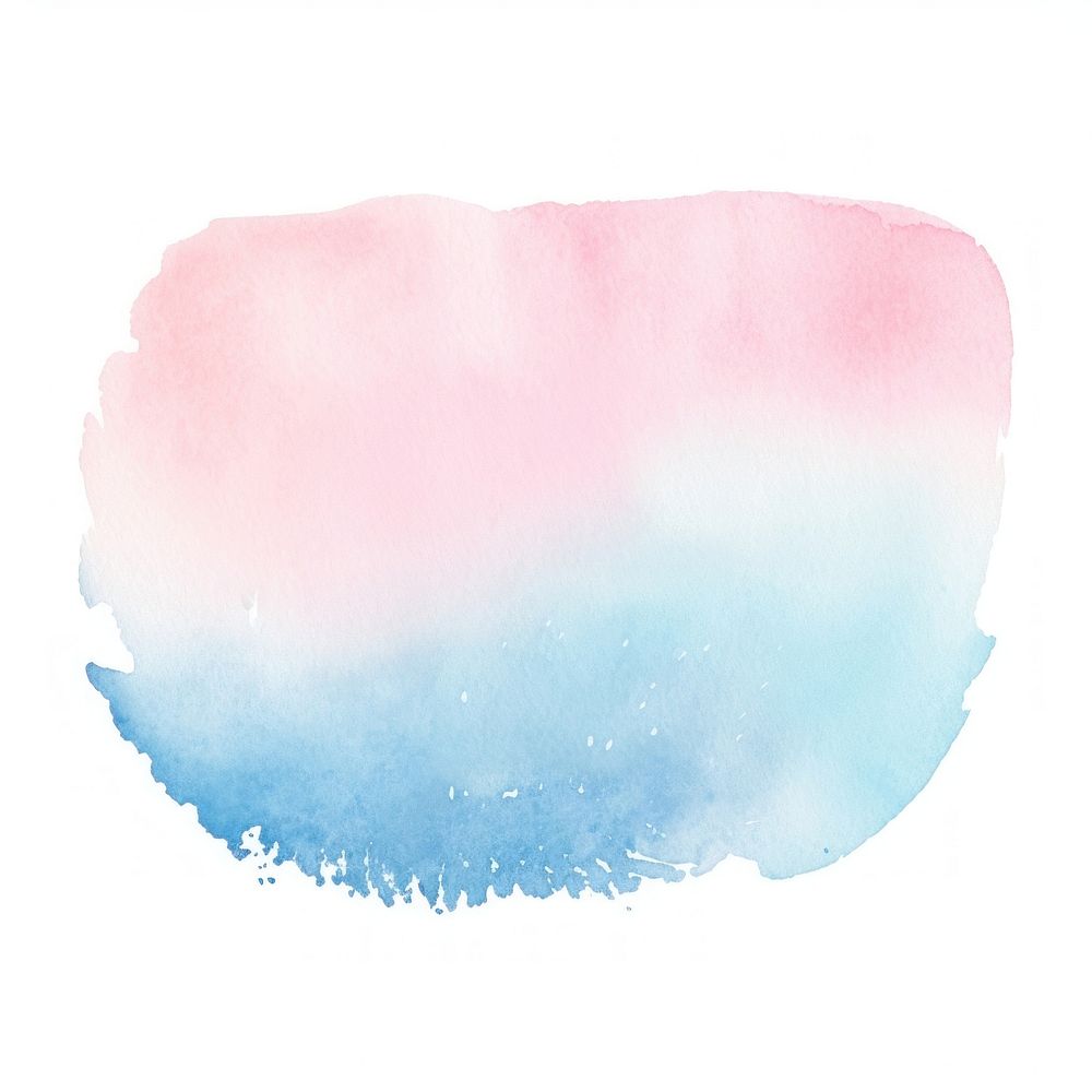 Soft blue and pink glitter stains backgrounds paint white background. AI generated Image by rawpixel.