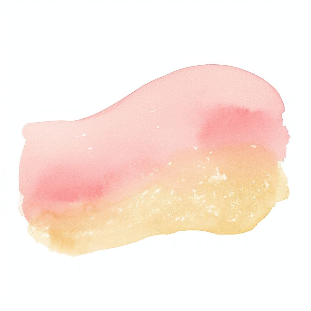 Soft gold and pink glitter stains paint white background confectionery. AI generated Image by rawpixel.