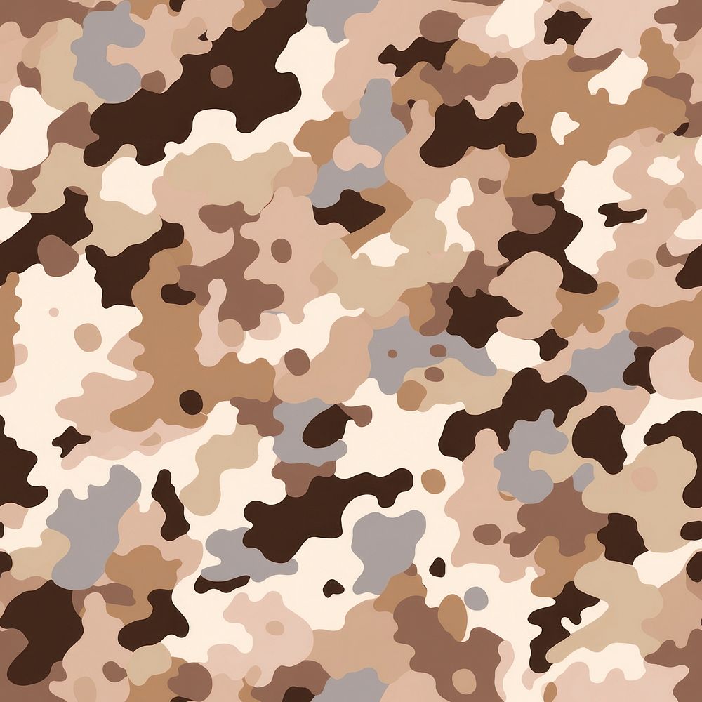 American Chocolate Chip Camo camouflage pattern backgrounds military textured. AI generated Image by rawpixel.